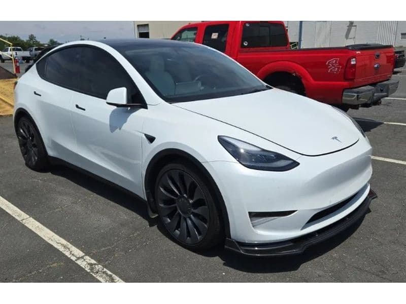 2022 Tesla Model Y view 2