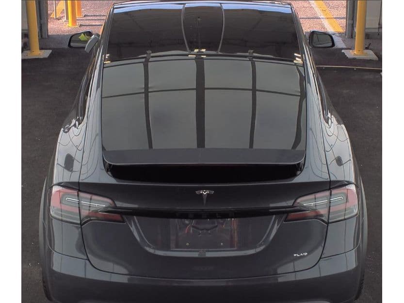 2022 Tesla Model X view 3