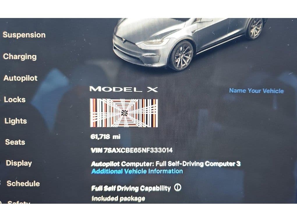 2022 Tesla Model X view 10