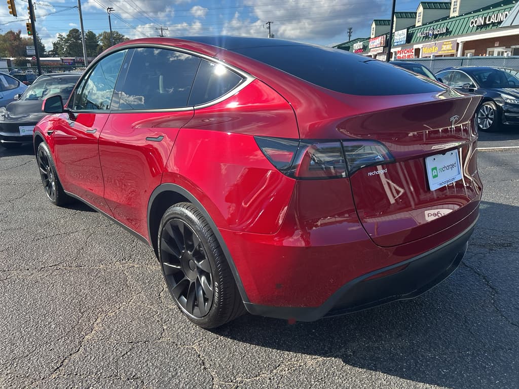 2025 Tesla Model Y view 2
