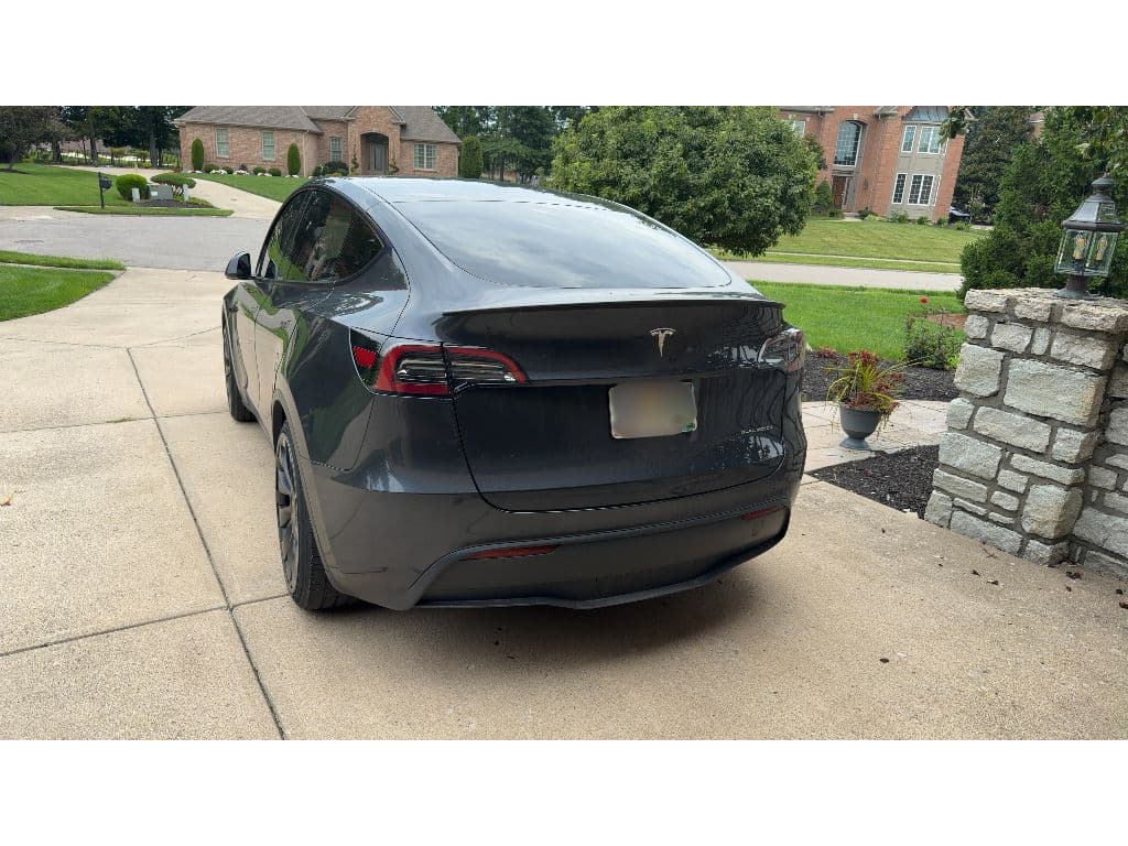 2025 Tesla Model Y view 3