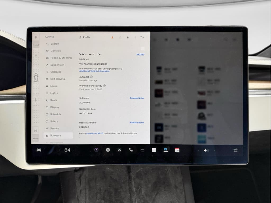 2022 Tesla Model X view 12
