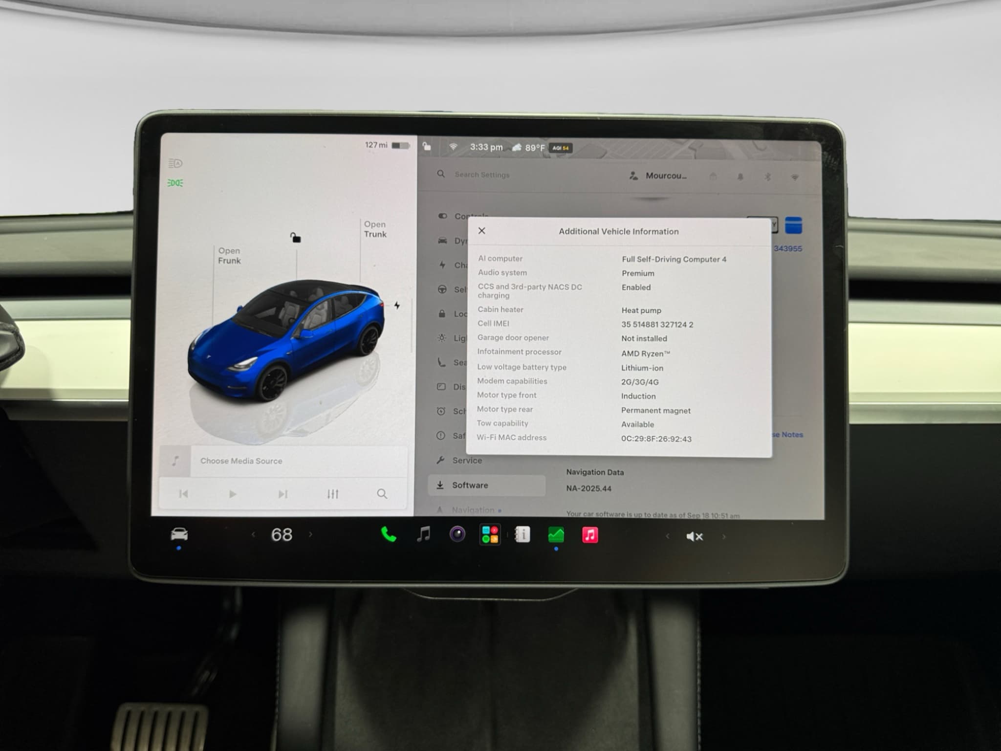 2025 Tesla Model Y view 13
