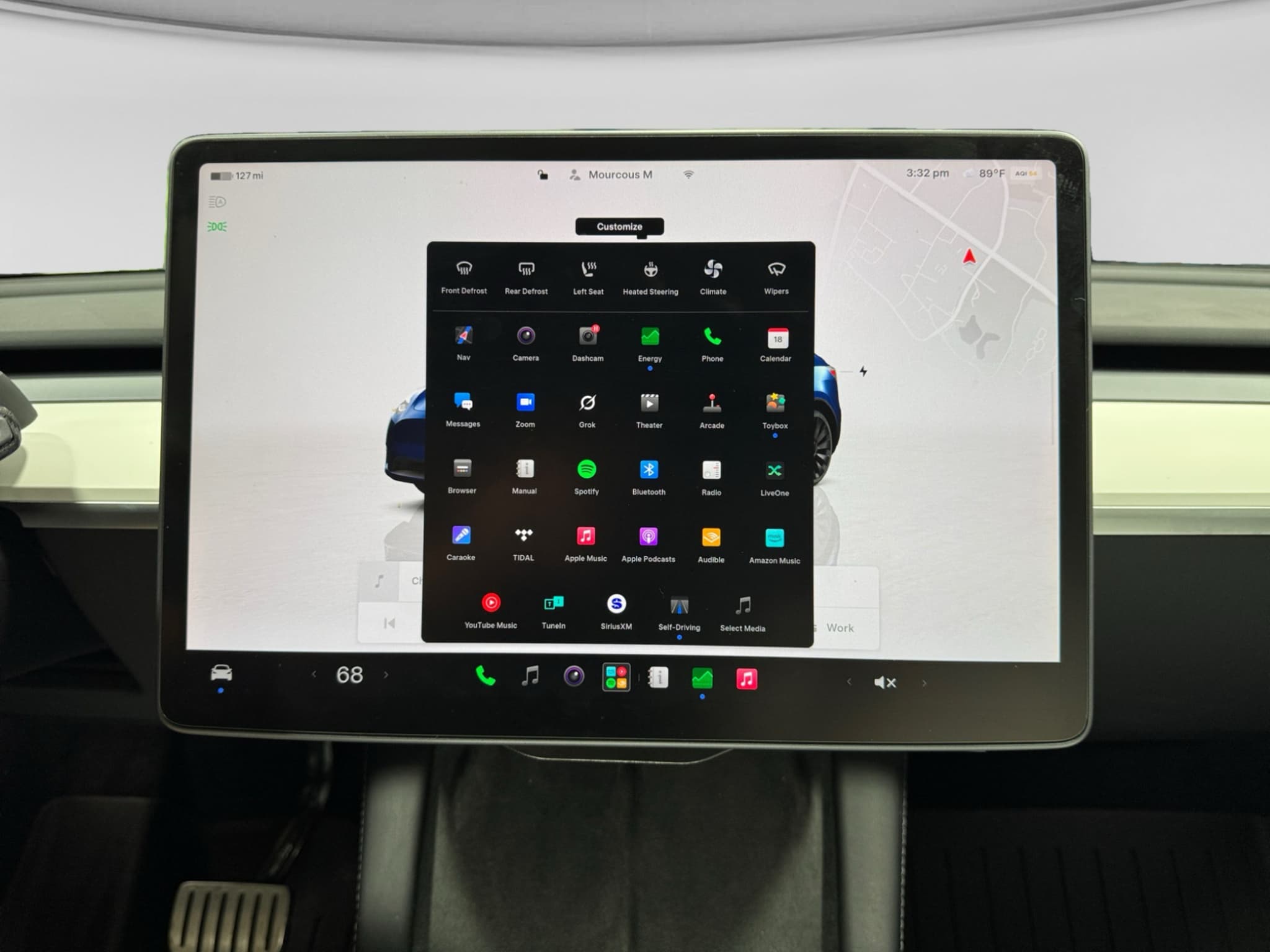 2025 Tesla Model Y view 11