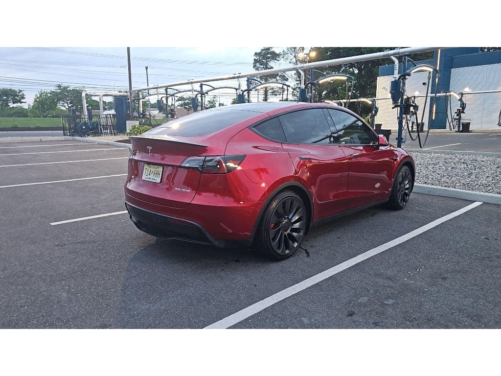 2025 Tesla Model Y view 3