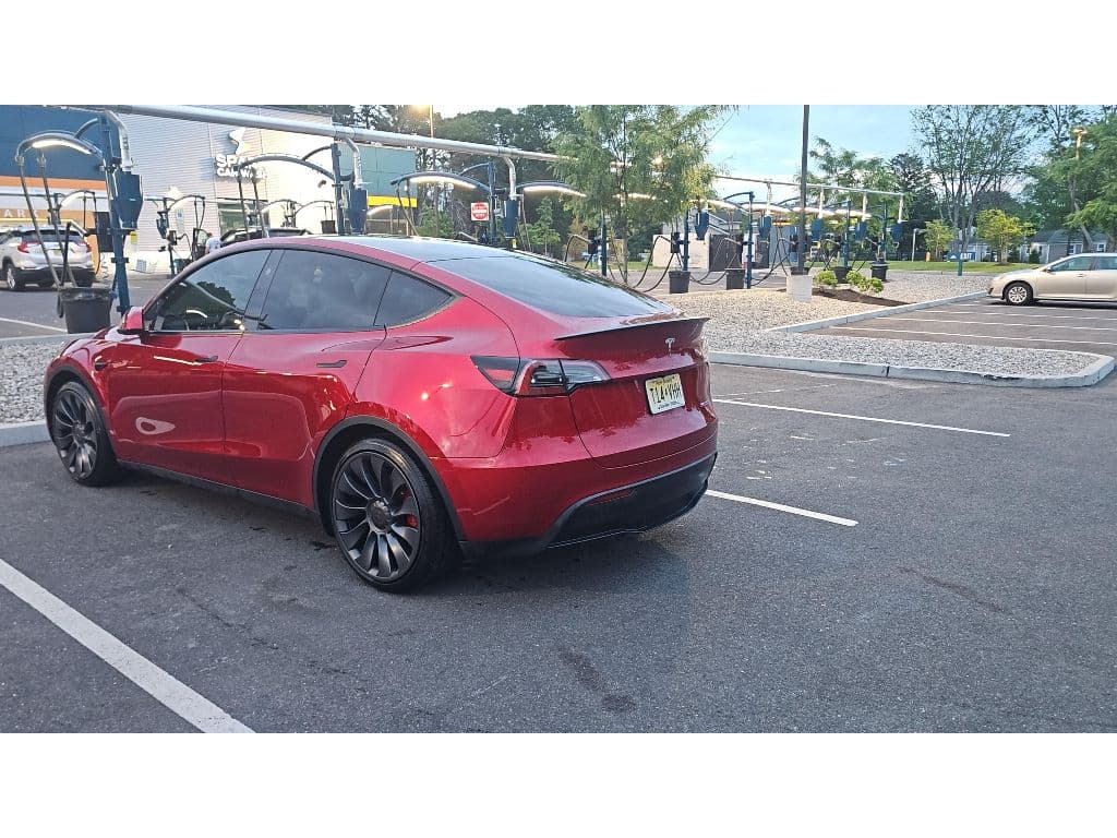 2025 Tesla Model Y view 4