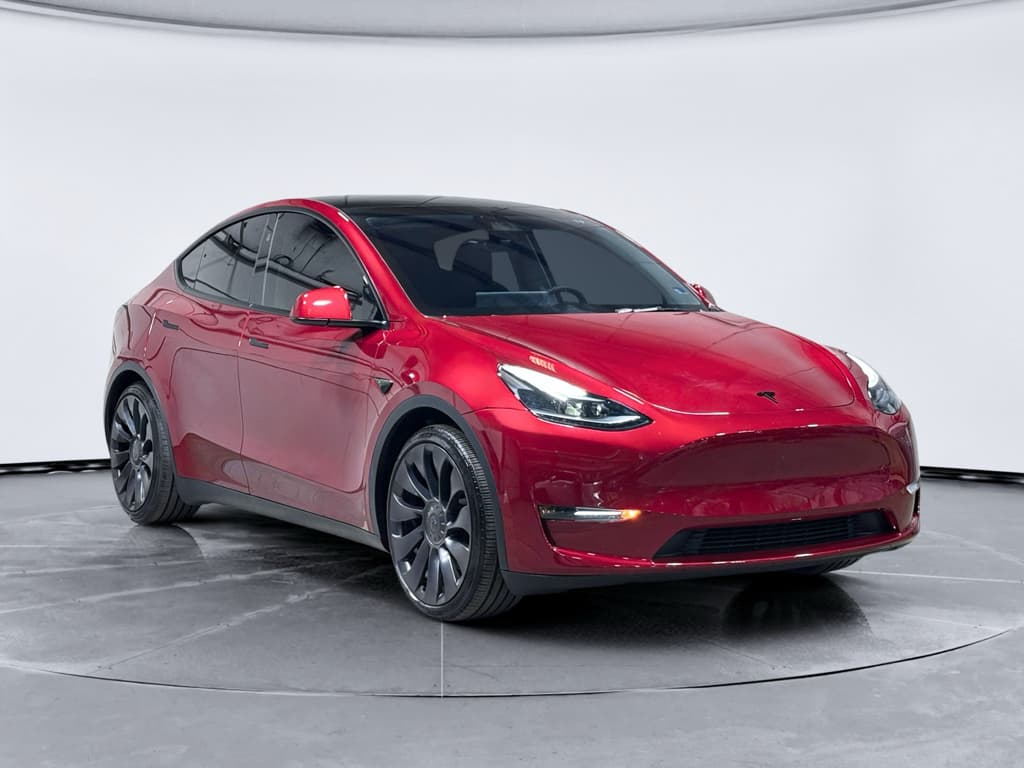 2025 Tesla Model Y view 4