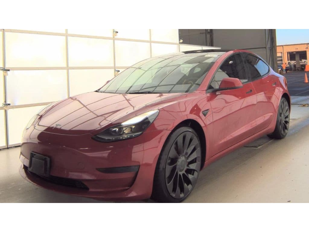 2022 Tesla Model 3 view 1