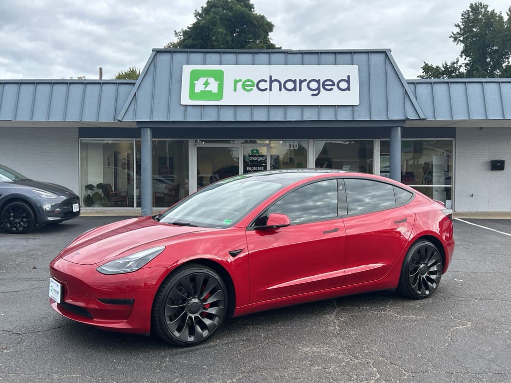 2022 Tesla Model 3 view 1