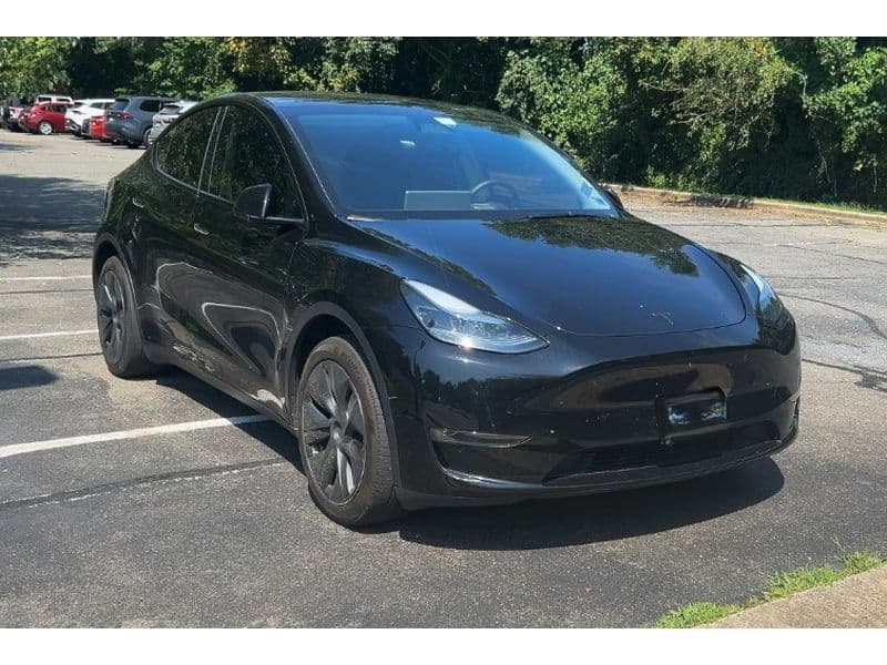 2025 Tesla Model Y view 2