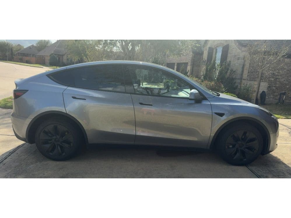 2025 Tesla Model Y view 2