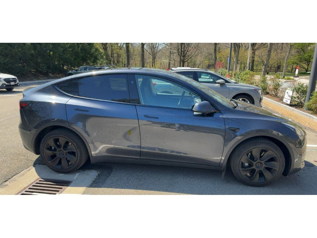 2025 Tesla Model Y view 3