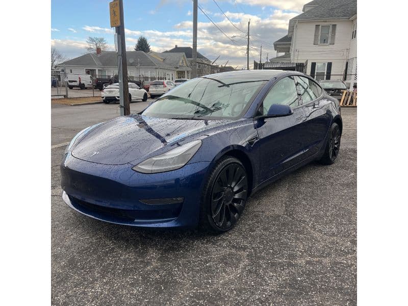 2022 Tesla Model 3 view 1