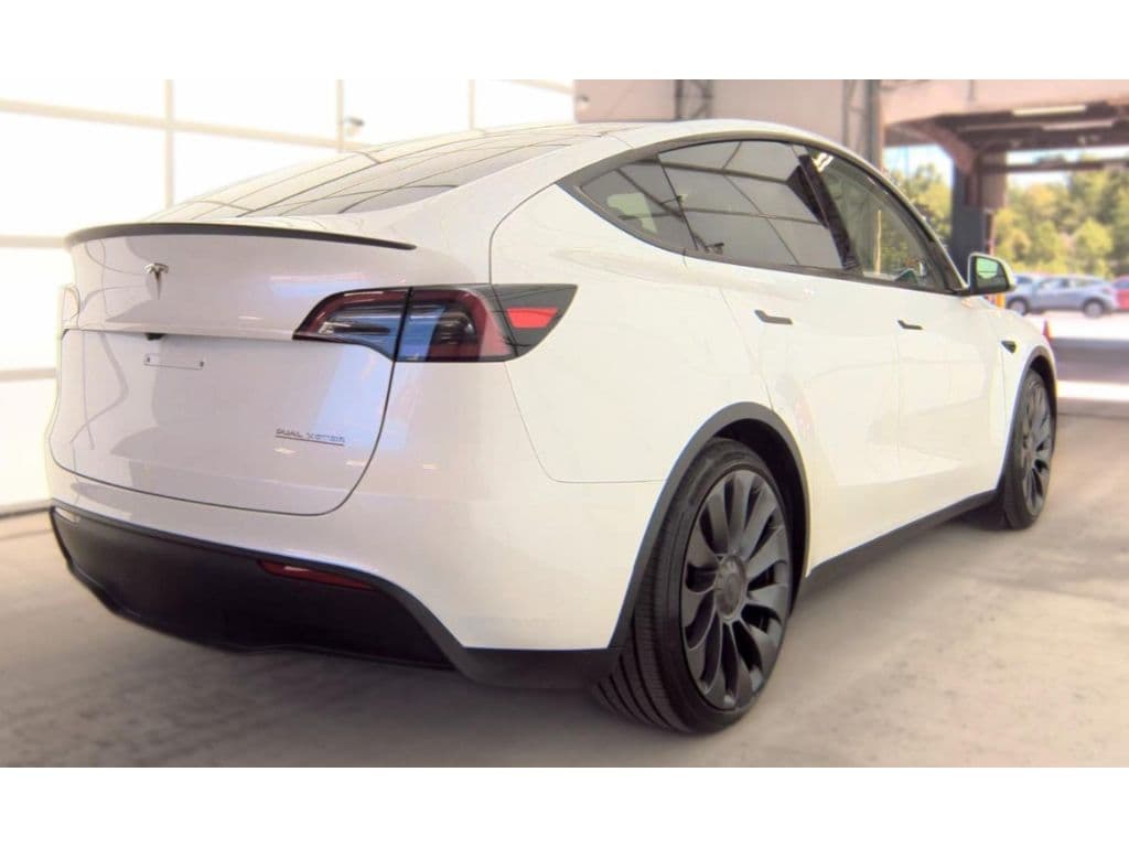 2025 Tesla Model Y view 3