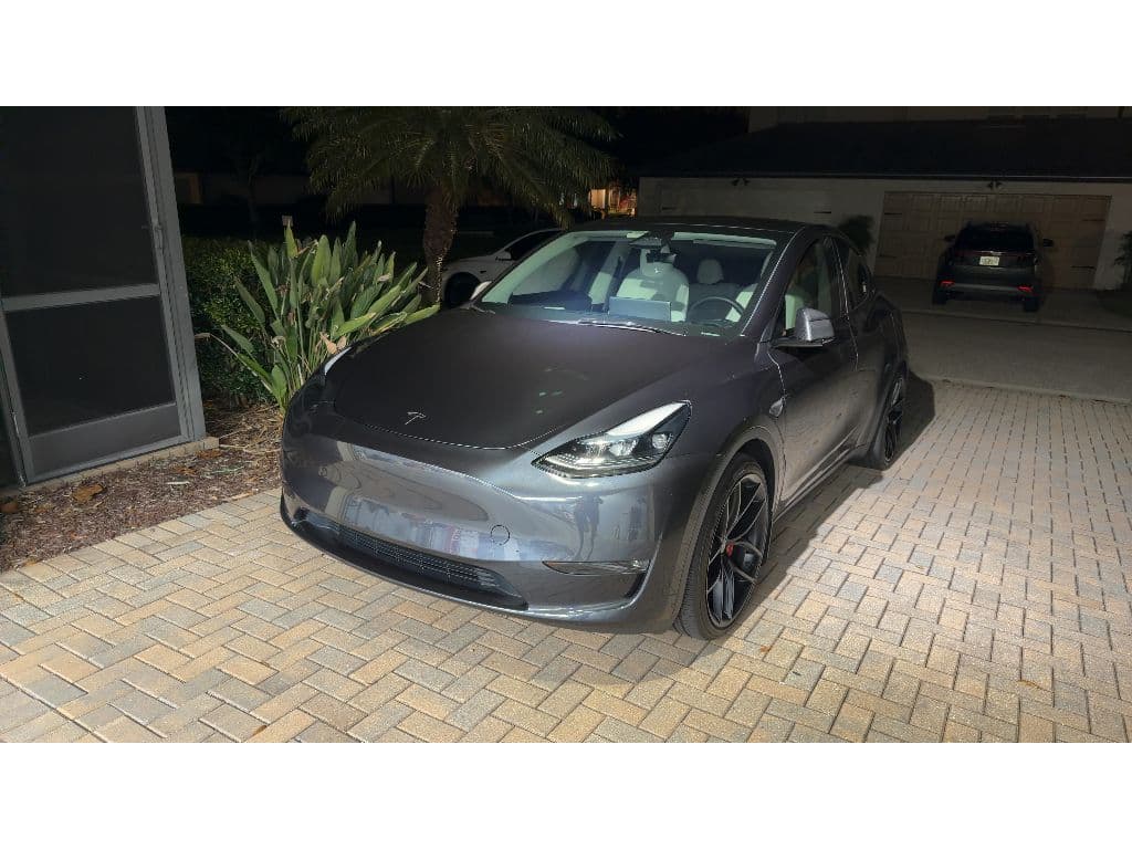 2025 Tesla Model Y view 1