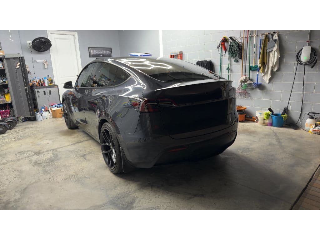 2025 Tesla Model Y view 4