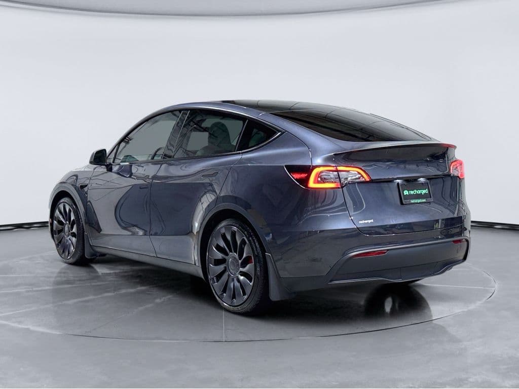2025 Tesla Model Y view 2