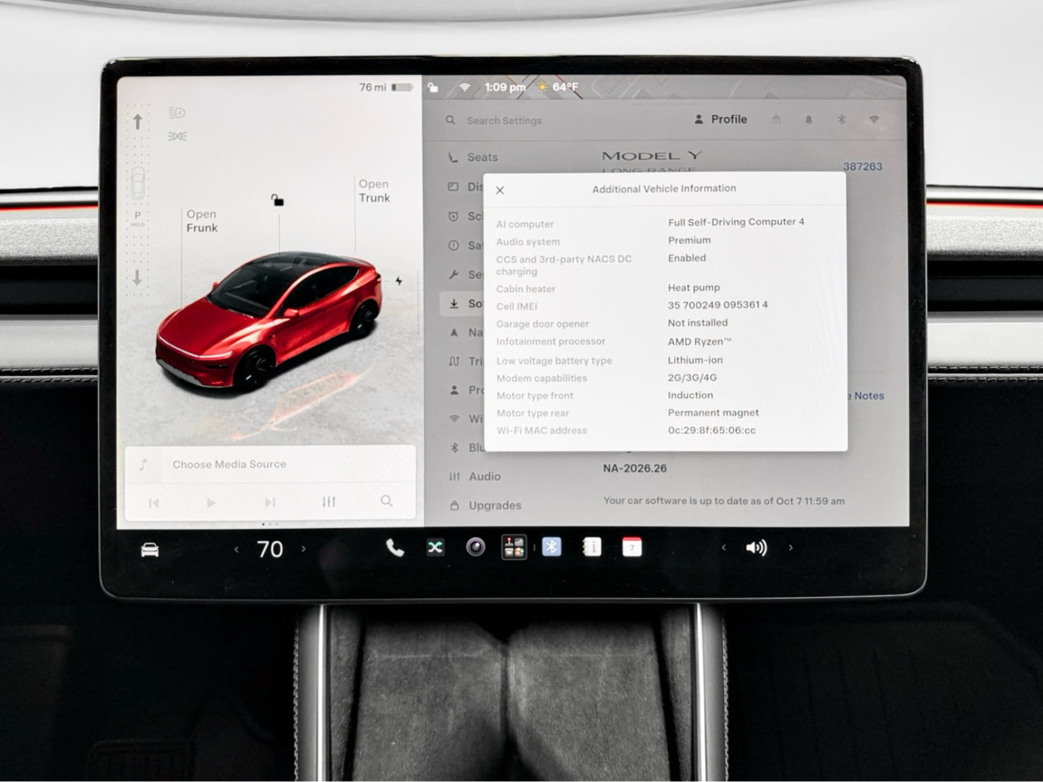 2026 Tesla Model Y view 11
