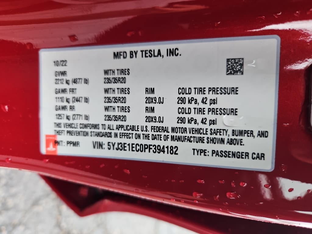 2023 Tesla Model 3 view 23