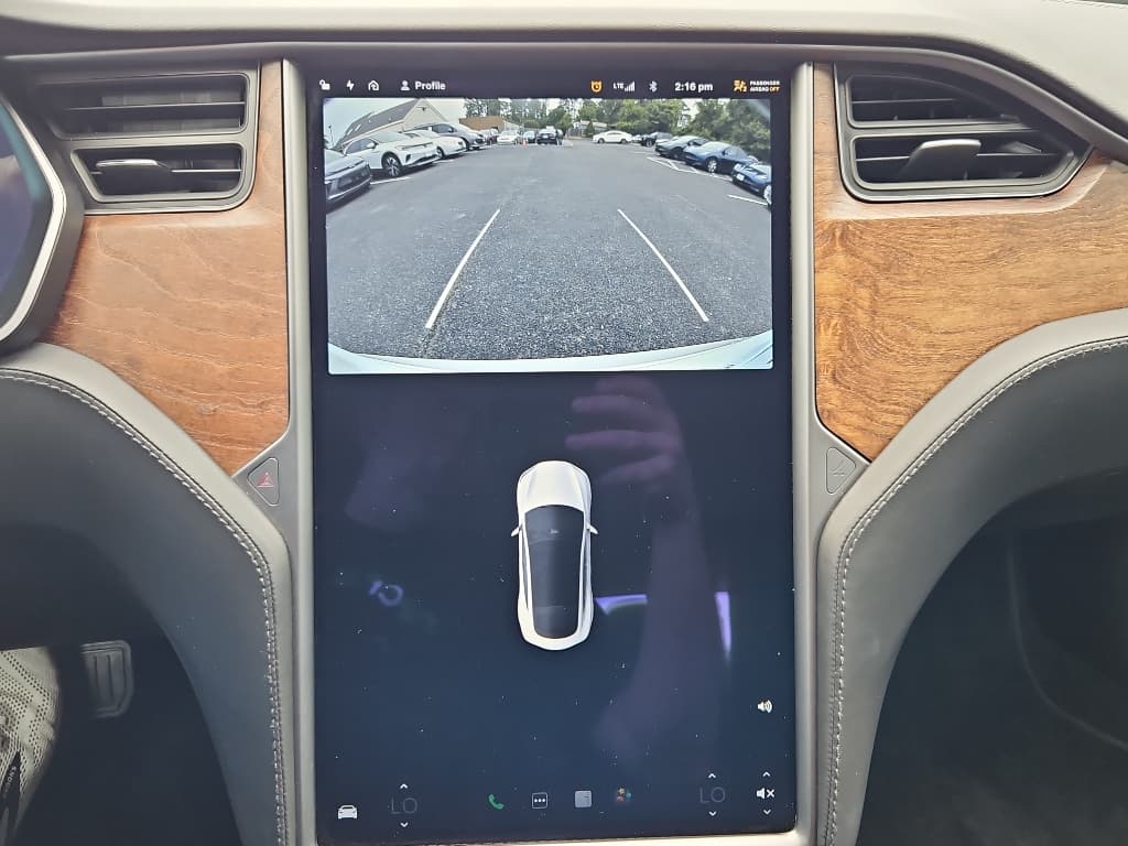 2021 Tesla Model S view 12