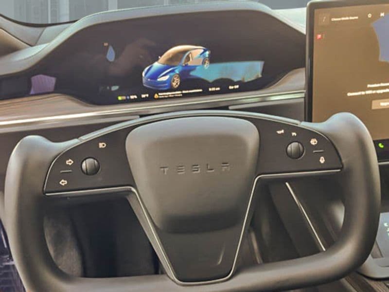 2021 Tesla Model S view 13