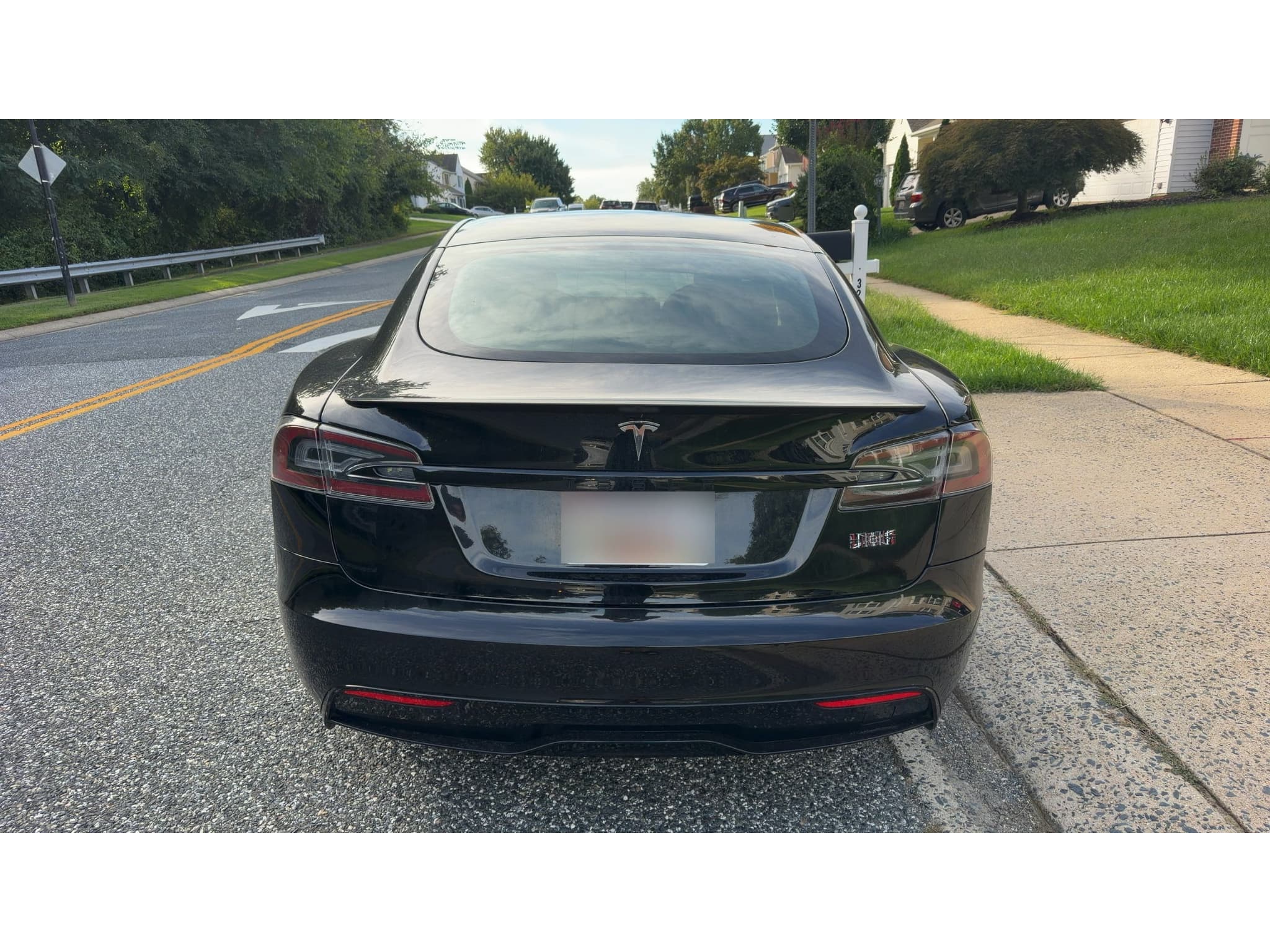 2021 Tesla Model S view 7