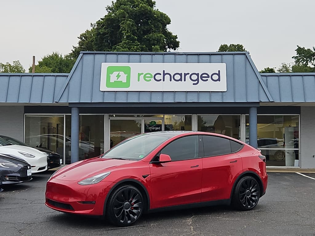 2022 Tesla Model Y view 2