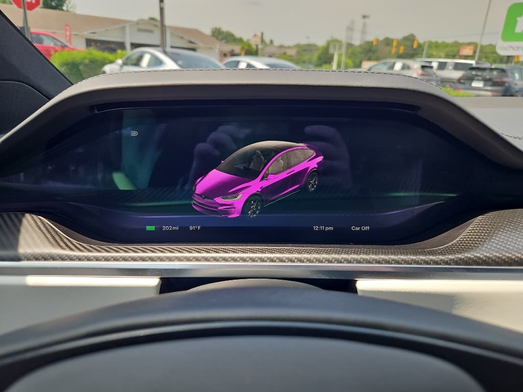 2024 Tesla Model X view 8