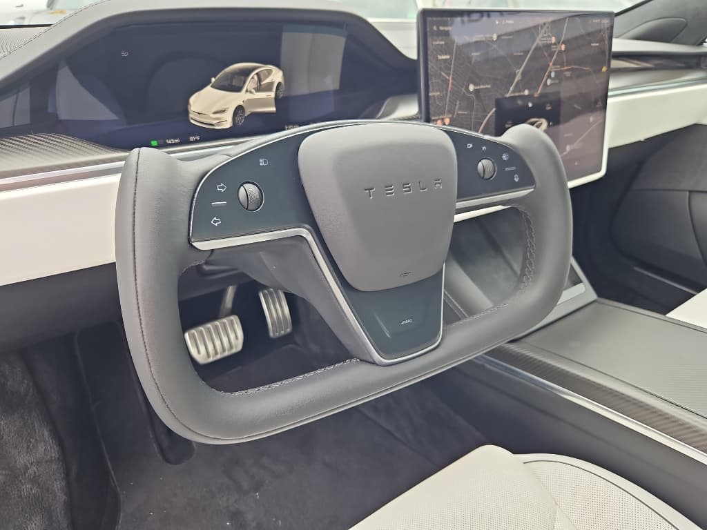 2021 Tesla Model S view 8