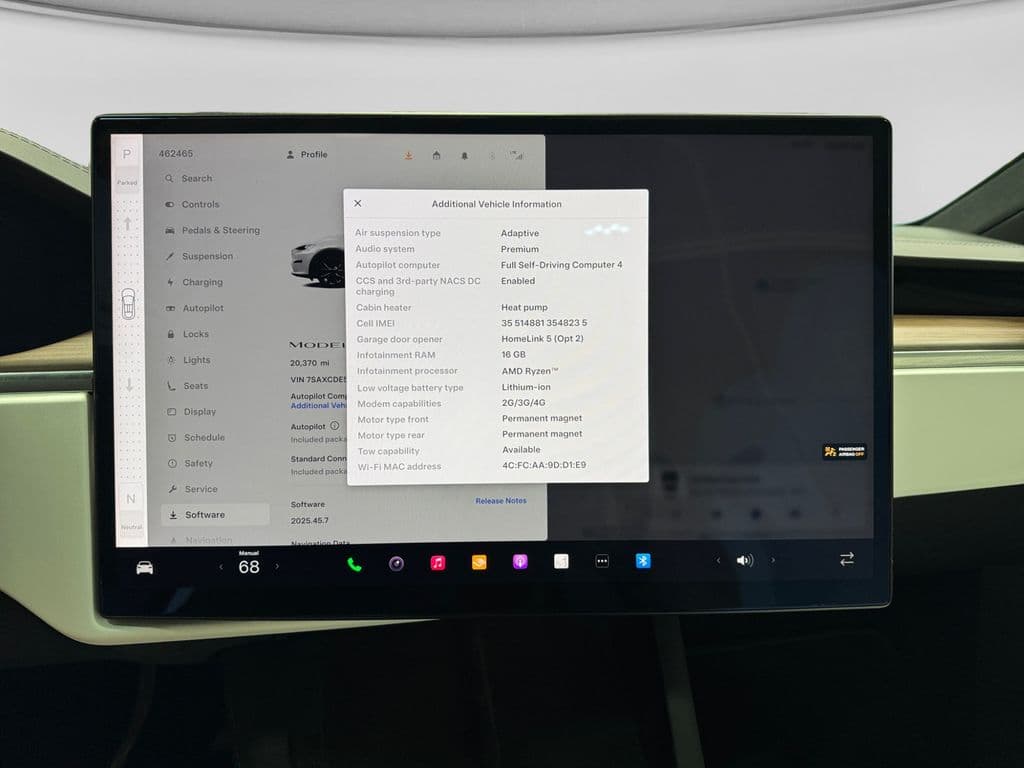 2025 Tesla Model X view 14