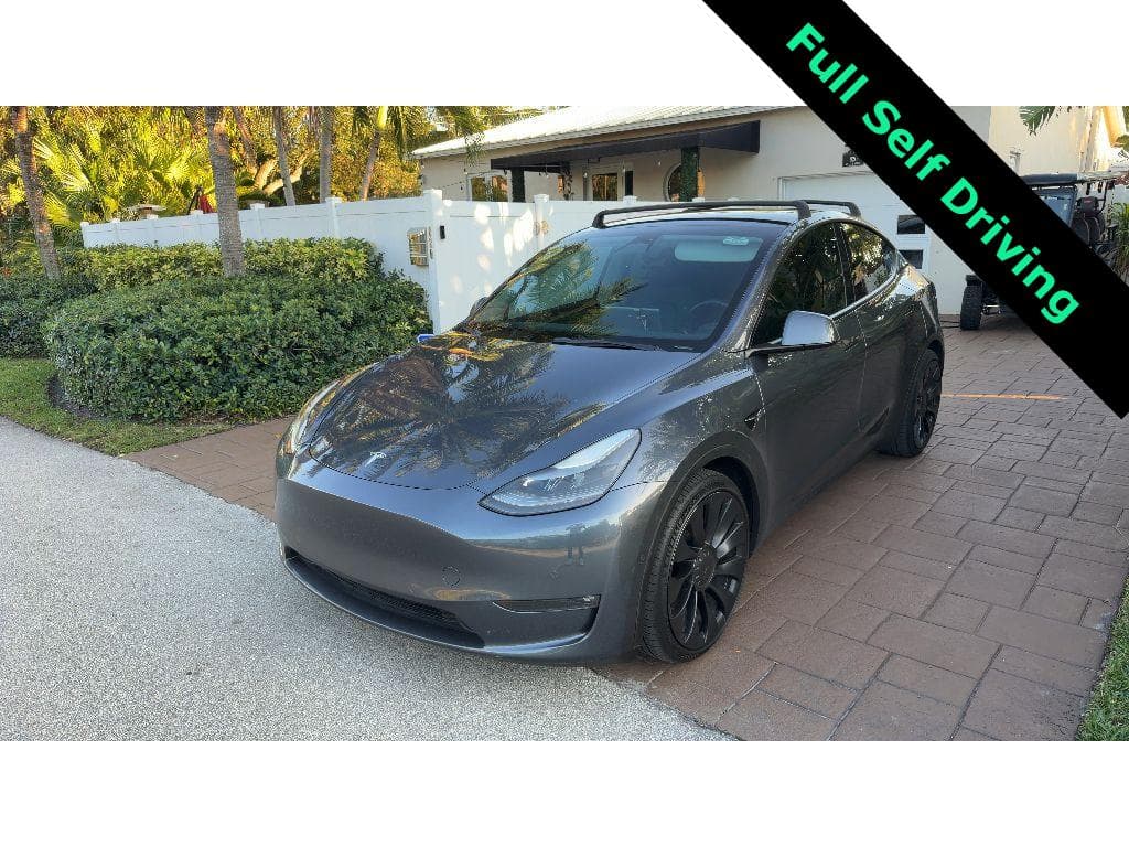 2022 Tesla Model Y view 1