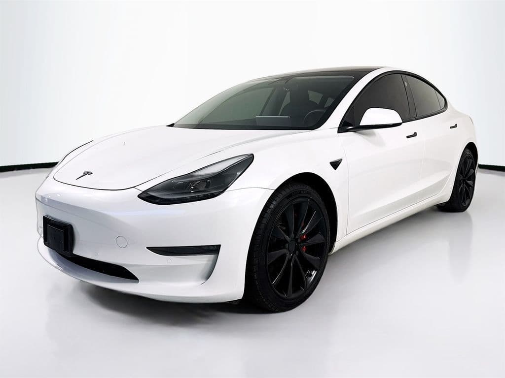 2021 Tesla Model 3 view 3