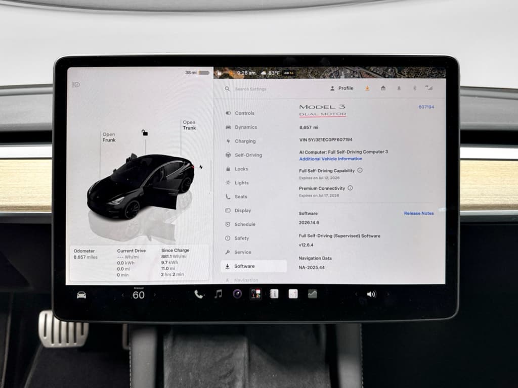 2023 Tesla Model 3 view 12
