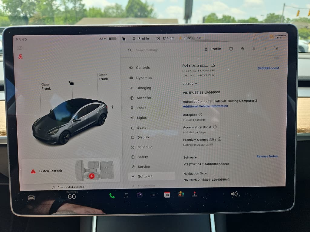 2020 Tesla Model 3 view 9