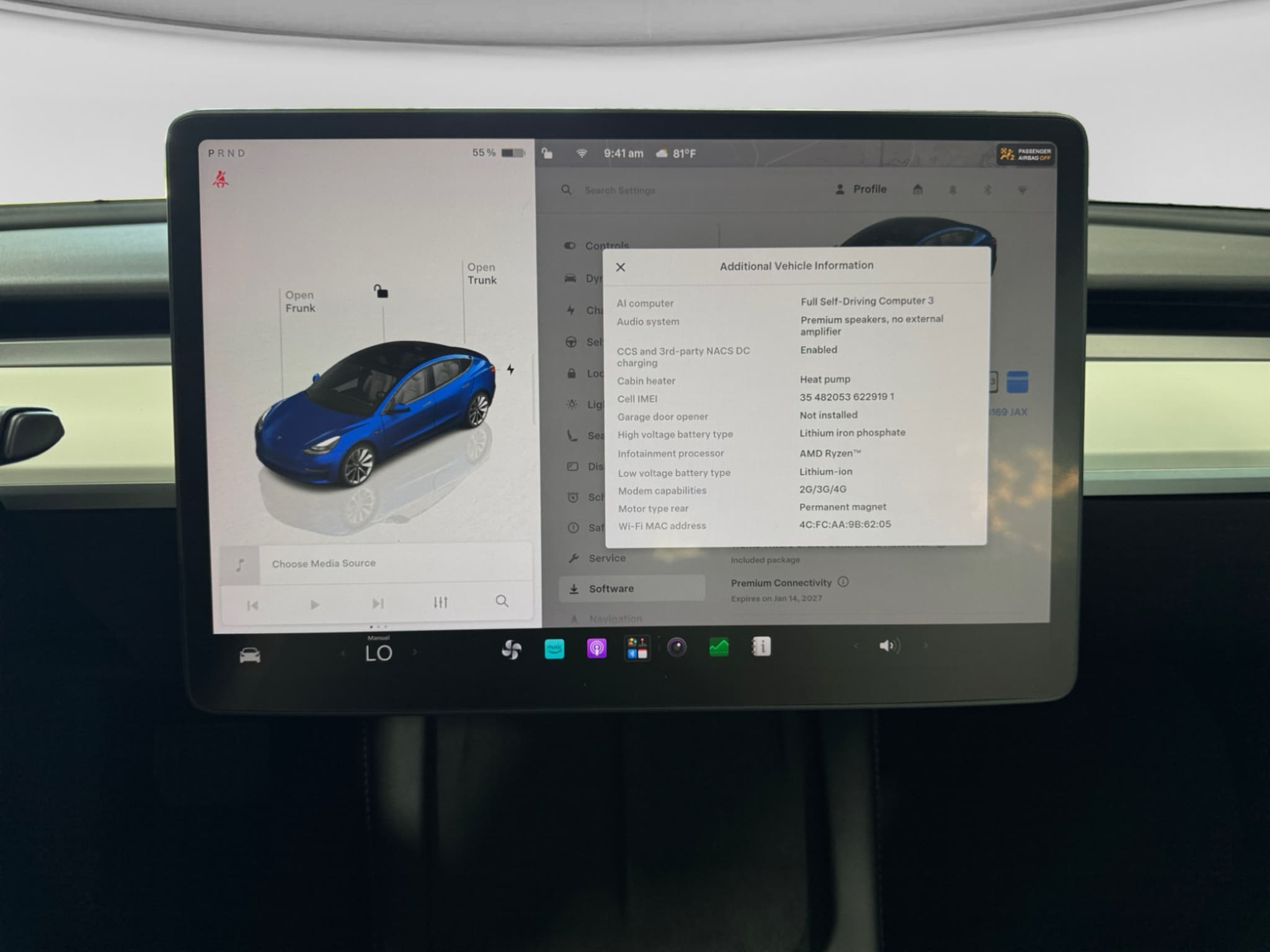 2023 Tesla Model 3 view 10
