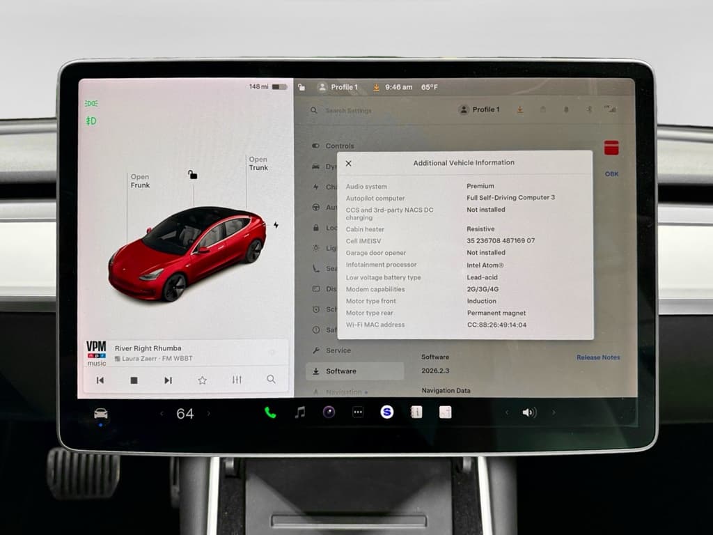 2020 Tesla Model 3 view 12