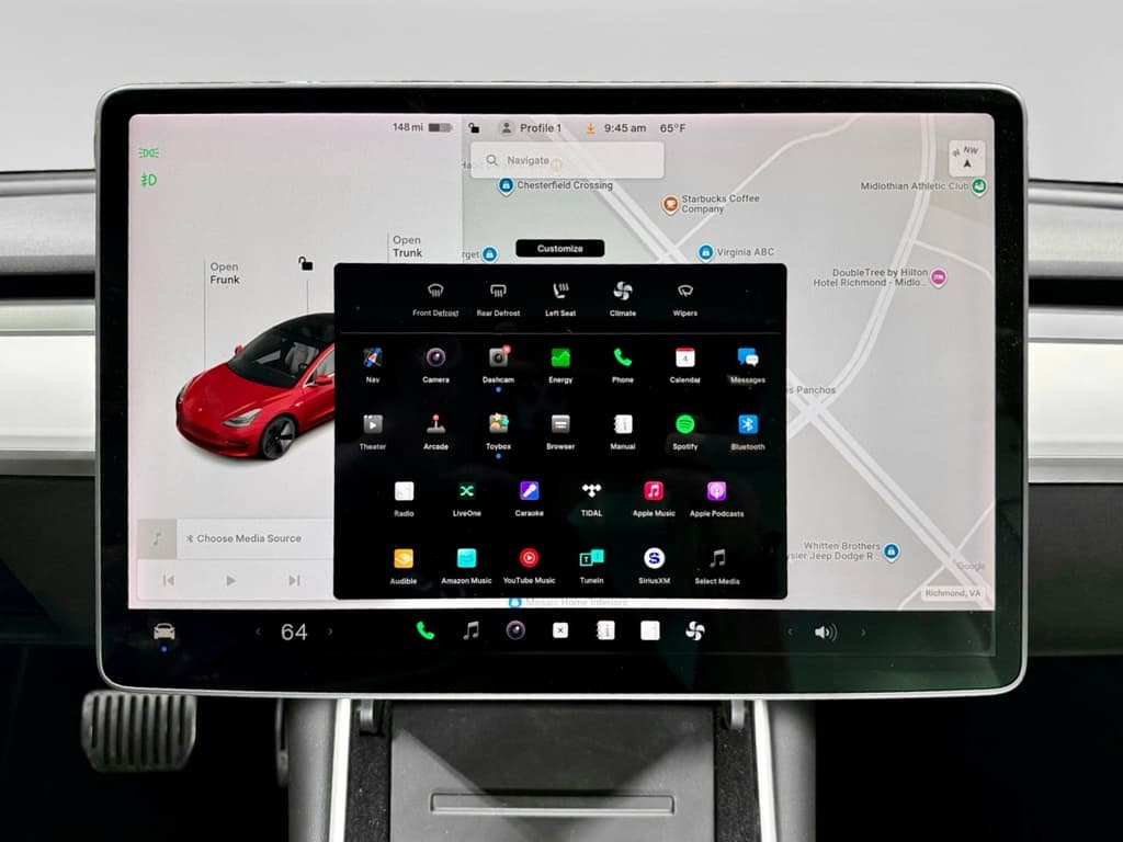 2020 Tesla Model 3 view 9