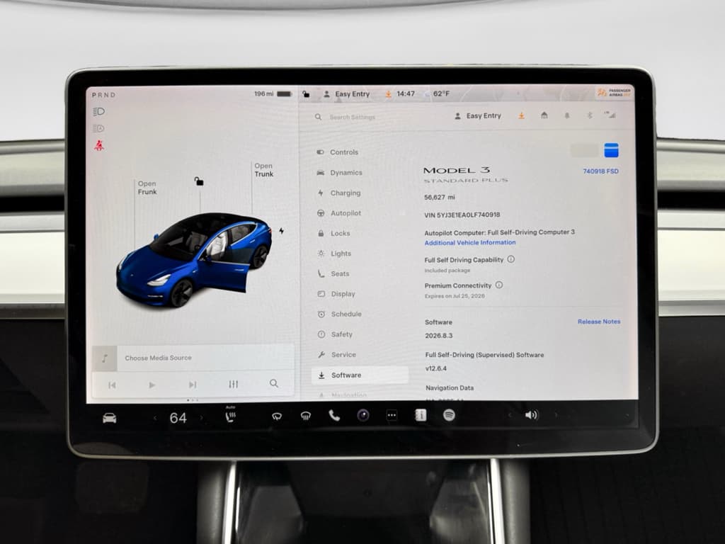 2020 Tesla Model 3 view 12