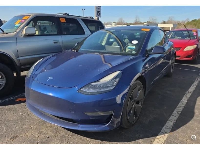 2021 Tesla Model 3 view 1