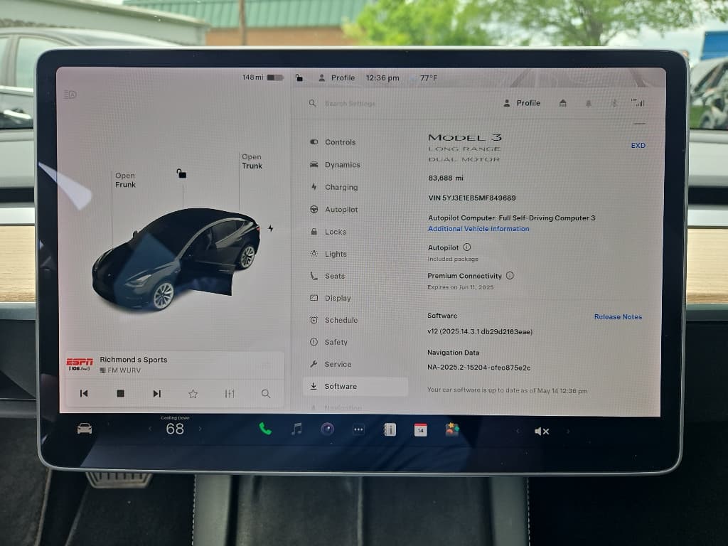 2021 Tesla Model 3 view 9