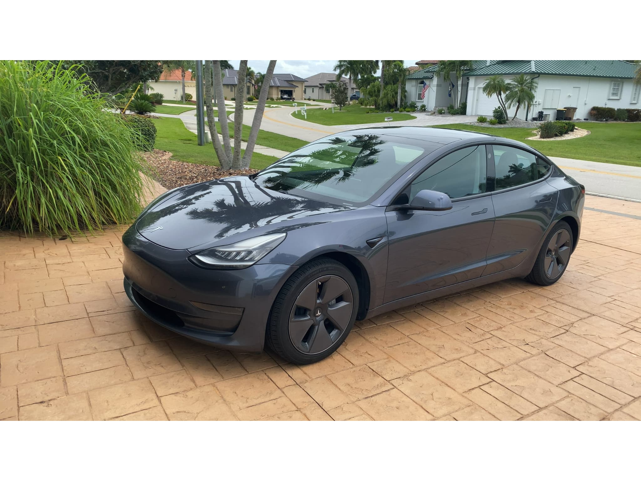 2021 Tesla Model 3 view 1