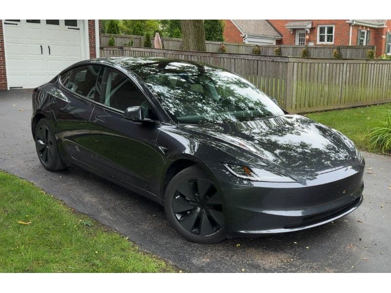 2025 Tesla Model 3 view 2