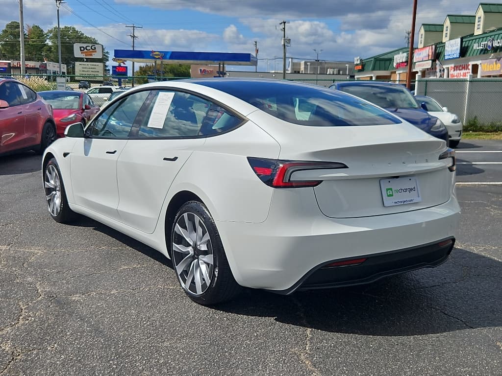 2025 Tesla Model 3 view 2