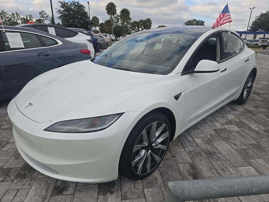 2025 Tesla Model 3 view 1