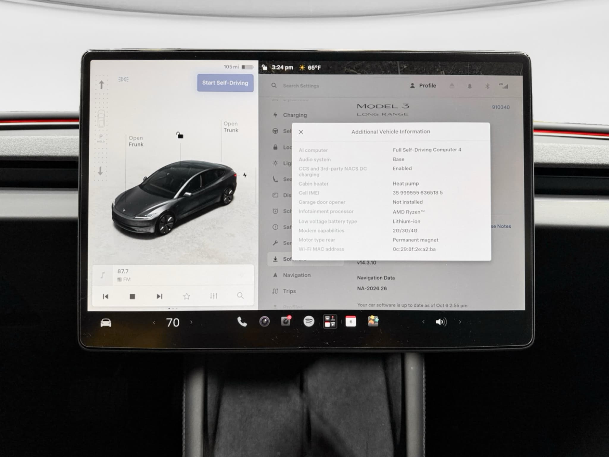 2025 Tesla Model 3 view 11
