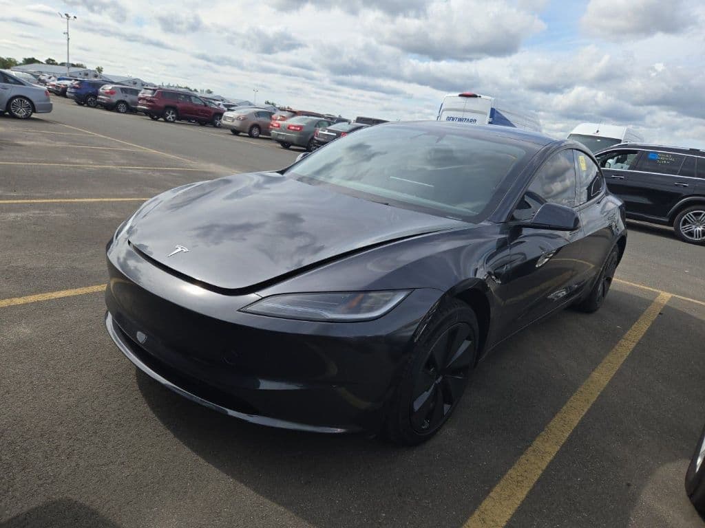 2025 Tesla Model 3 view 1