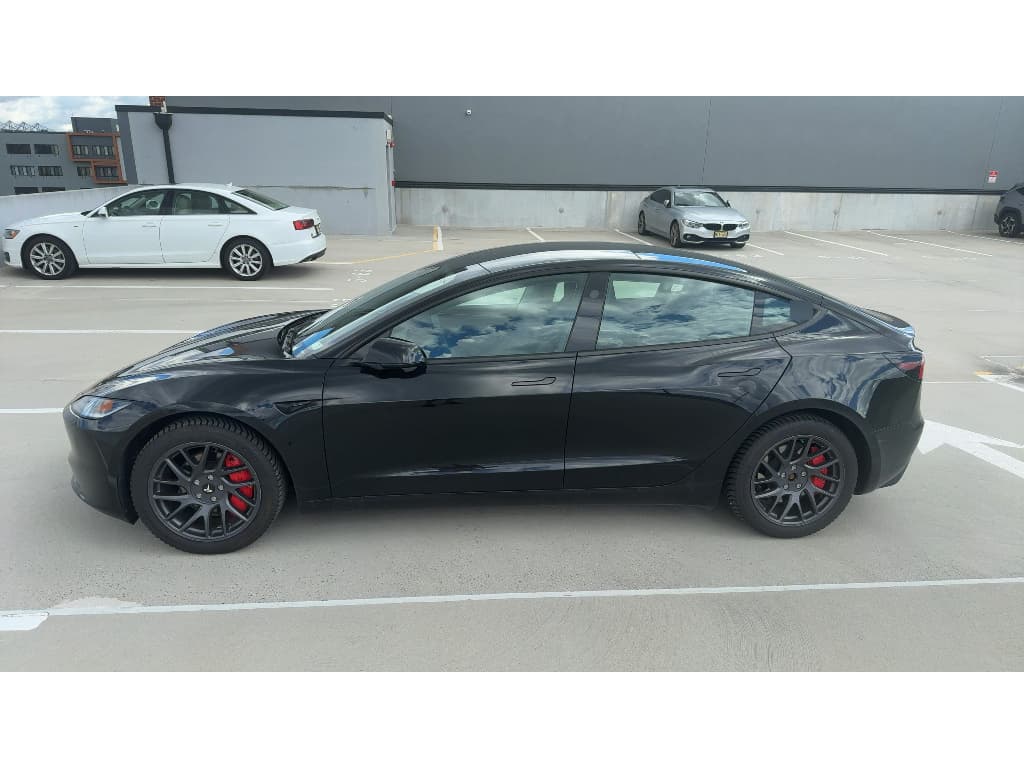 2025 Tesla Model 3 view 2