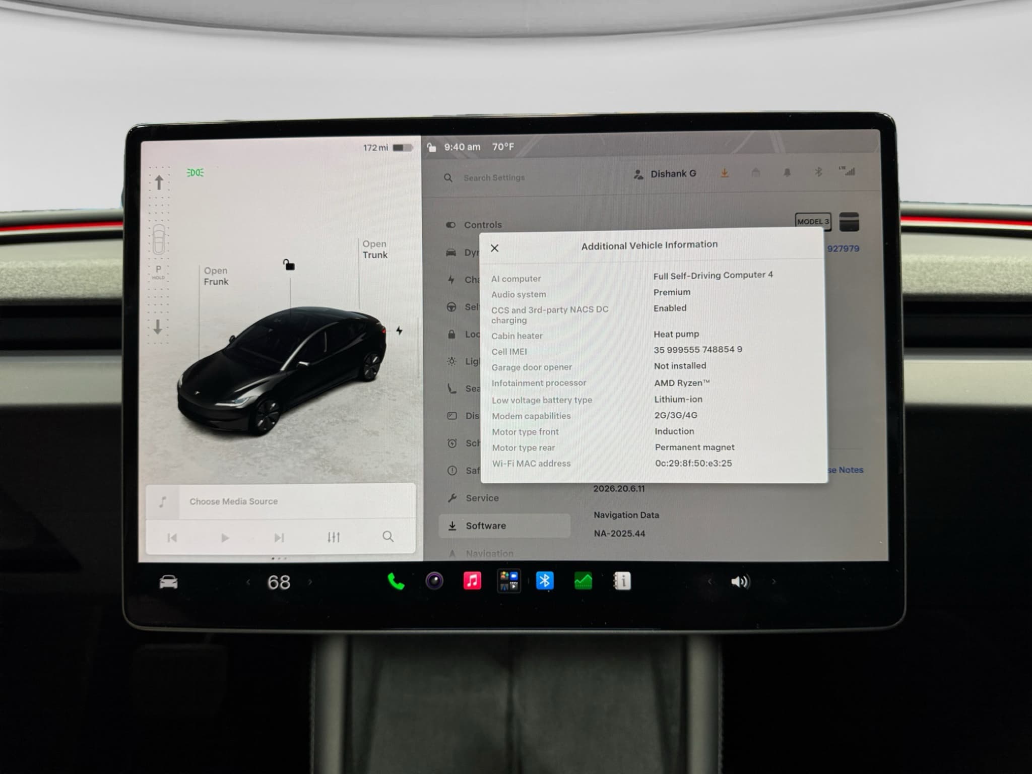 2025 Tesla Model 3 view 12