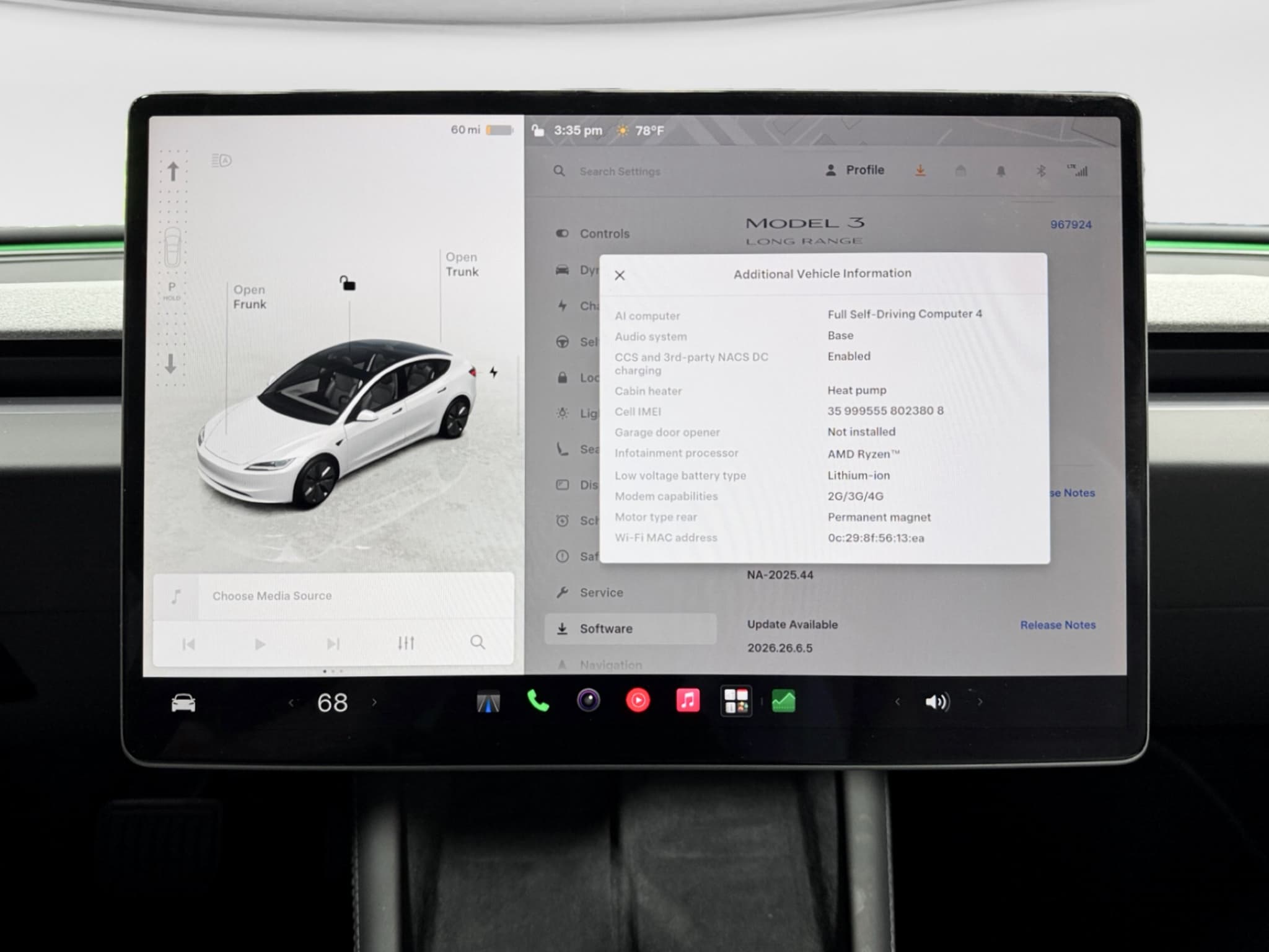 2025 Tesla Model 3 view 12