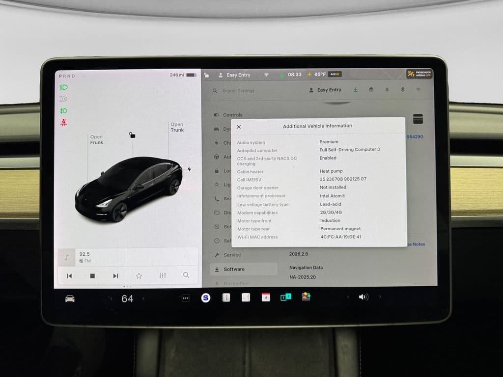 2021 Tesla Model 3 view 12